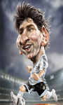 Lionel Messi Cartoon Wallpaper screenshot 2/2