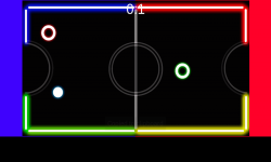 Neon Table Hockey screenshot 2/4