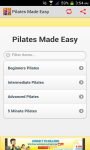 Pilates Made Easy screenshot 1/5