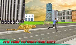Angry Wild Cheetah: Crazy City screenshot 1/4