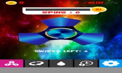 Laser Fidget Hand Spinner Simulator Game screenshot 1/3