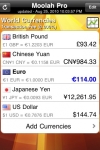 Moolah Pro - Currency Exchange Rates Converter screenshot 1/1