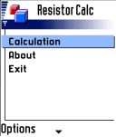 gdResistorCalc screenshot 1/1