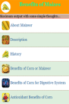 Benefits of Maizes screenshot 2/3