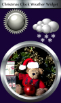 Christmas Clock Weather Widget screenshot 1/6