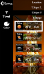 Weather Clock Widget Pasta screenshot 4/6