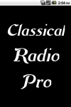 Classical Radio  Pro screenshot 1/3