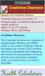 Creatinine Clearance Meter screenshot 3/3