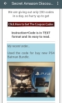 Amazon Promo Codes Finder screenshot 3/5