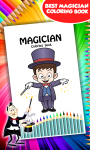 Magician Coloring Book screenshot 1/6