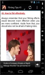 100 Flirting Tips 2014 screenshot 3/3
