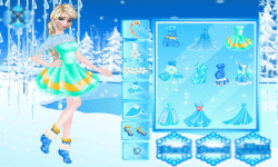 Dress up Elsa and Anna in lake screenshot 2/4