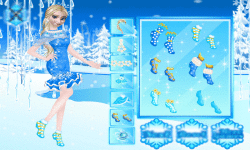 Dress up Elsa and Anna in lake screenshot 3/4