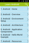 Learn Android v2 screenshot 1/3