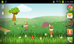 Summer Bunnies Live Wallpaper screenshot 1/2