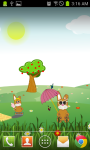 Summer Bunnies Live Wallpaper screenshot 2/2