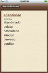 Spanish Dictionary Free screenshot 1/1