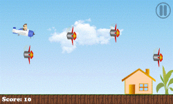 Flappy Crazy Plane screenshot 1/5