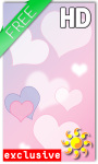 Hearts Love Live Wallpaper screenshot 1/2