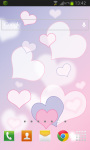 Hearts Love Live Wallpaper screenshot 2/2