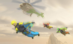 Wingsuit Parachute Simulator skydiving games free screenshot 2/6