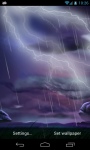 Thunder Storm LWP screenshot 1/4