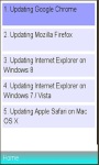 How to Update different browsers  screenshot 1/1
