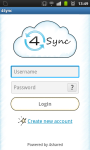 4Sync for Android screenshot 1/4
