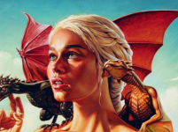 Awesome Game of Thrones Fan art Dragon screenshot 2/6