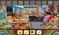 Free Hidden Object Game - Street Market screenshot 3/4