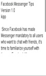 Facebook Messenger Tips/Guide screenshot 2/3