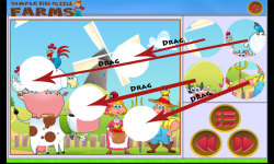 Simple Kids Puzzle - Farms screenshot 2/6