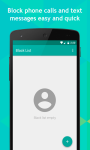 Blacklist Block Calls and SMS screenshot 1/5