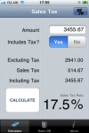 VAT Sales Tax Calculator screenshot 1/1