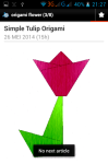 Origami Flower Instruction screenshot 4/5