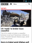 BBC News Reader Lite screenshot 2/5