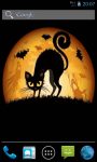 Halloween Black Cat Live Wallpapers screenshot 1/3