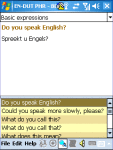 Talking English-Dutch Phrase Book for Pocket PC screenshot 1/1