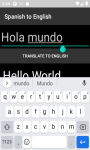 Language Translator Spanish to English   screenshot 2/4