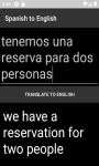 Language Translator Spanish to English   screenshot 4/4