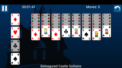 Beleaguered Castle Solitaire screenshot 3/5