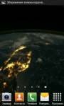 Earth at night HD LiveWallp screenshot 2/6