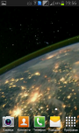 Earth at night HD LiveWallp screenshot 4/6