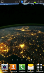 Earth at night HD LiveWallp screenshot 6/6