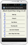 Black Eyed Peas Song Lyrics screenshot 4/4