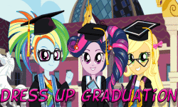 Dress up pony Graduation screenshot 1/4
