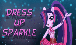 Dress up Midnight Sparkle pony screenshot 1/4