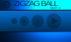Zig Zag Ball by appronlabs screenshot 2/5