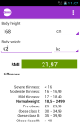  BMI Calculator - for women  screenshot 1/3