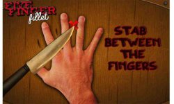Five Finger Fillet Knife Game screenshot 2/3